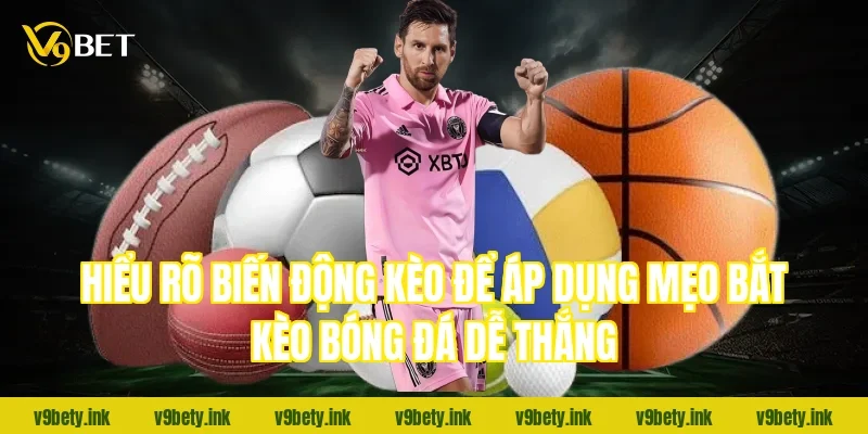 Hiểu rõ biến động kèo để áp dụng mẹo bắt kèo bóng đá dễ thắng